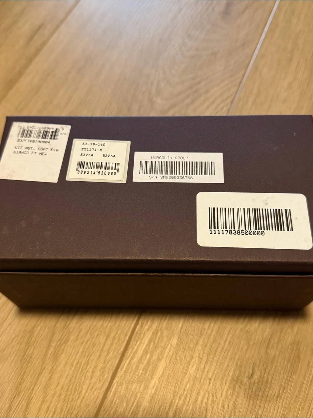 Tom Ford Sunglasses Accessories Box - Dark Brown with Gold Logo